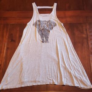 Enough About Me knit elephant dress